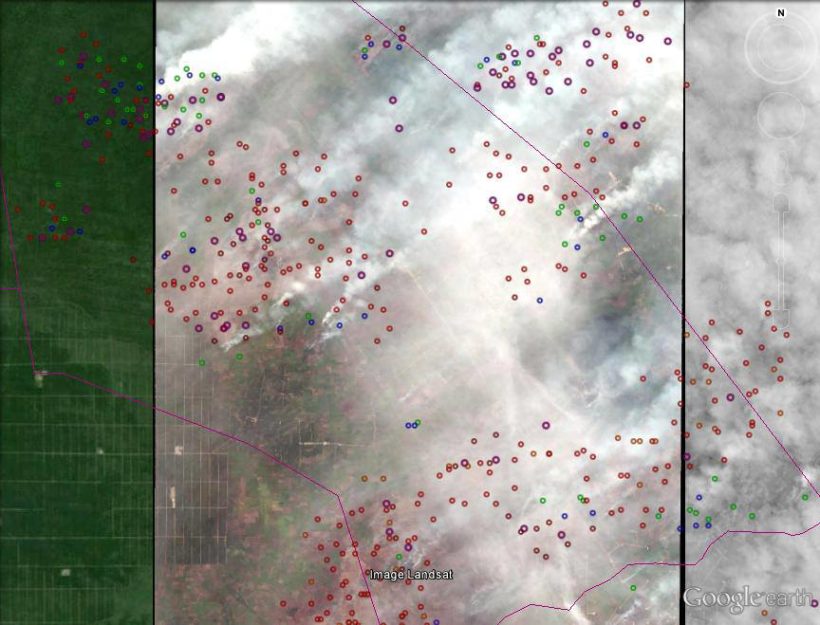 Geospatial data analysis for Riau One Map